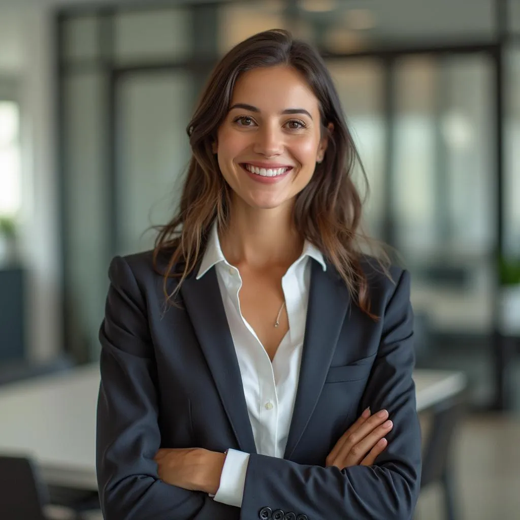 Portrait of Elena Markova – CEO
