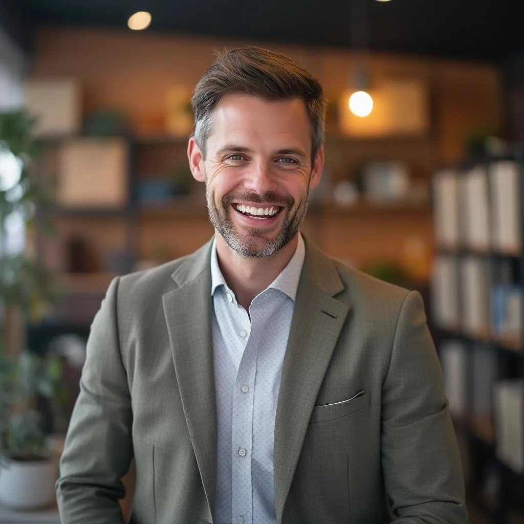 Portrait of Sasha Ivanov – Retail CEO